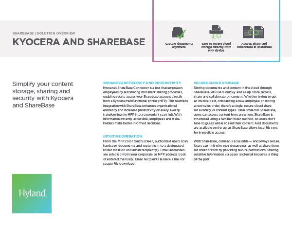 ShareBase Kyocera Solution Overview Software Document Management Thumb, CopyLady, Kyocera, KIP, Xerox, VOIP, Southwest, Florida, Fort Myers, Collier, Lee