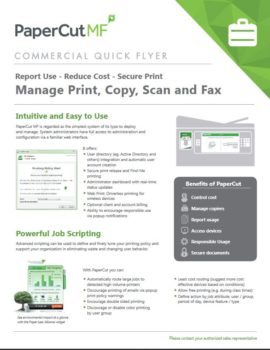 Commercial Flyer Cover, Papercut MF, CopyLady, Kyocera, KIP, Xerox, VOIP, Southwest, Florida, Fort Myers, Collier, Lee